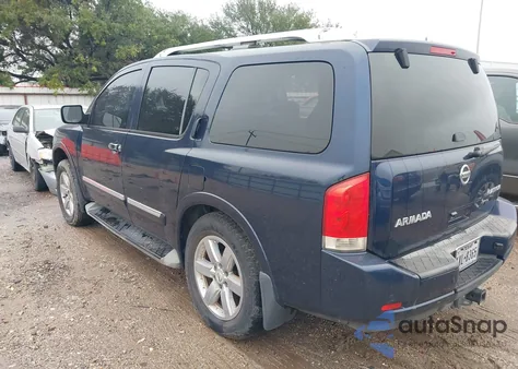2010 Nissan Armada Platinum z USA, uszkodzony, nr VIN 5N1BA0ND5AN624152